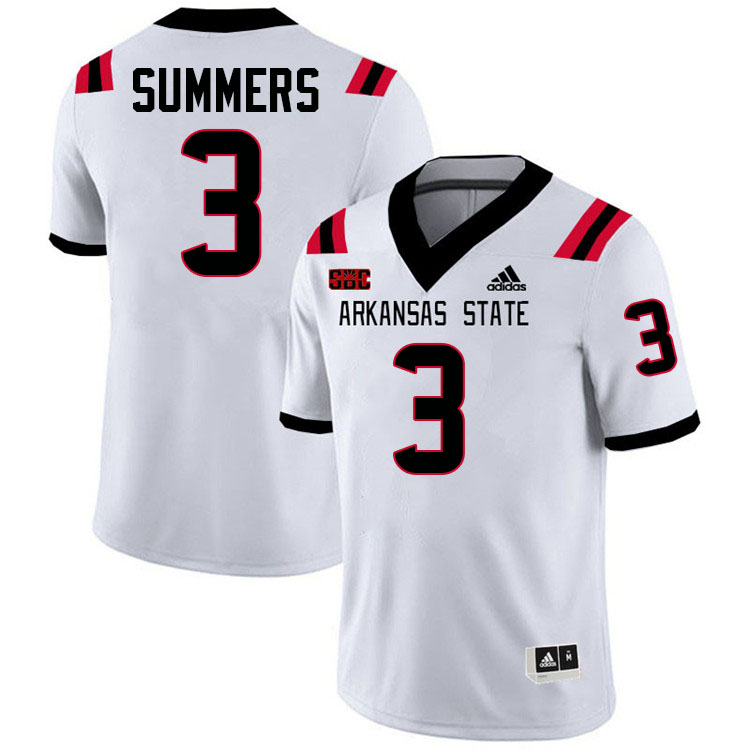 Hunter Summers Arkansas State Jersey,Arkansas State Red Wolves Football Uniforms,Jersey-White Hunter Summers Arkansas State Jersey,Arkansas State Red Wolves Football Uniforms,Jersey-White